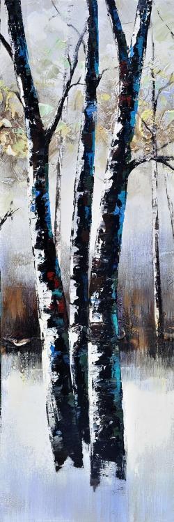 Arbres gelés