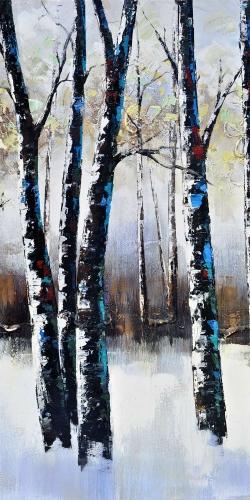 Arbres gelés