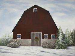 It's winter on the farm