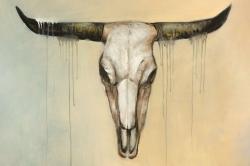 Bull skull