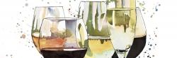 Beautiful wine glasses