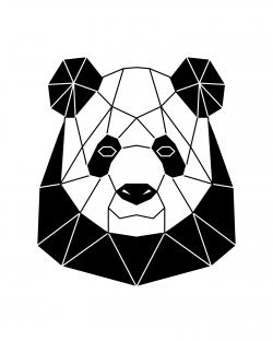 Panda géométrique