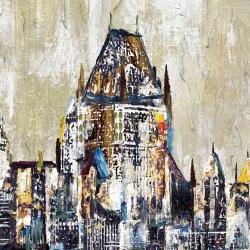 Château frontenac abstrait