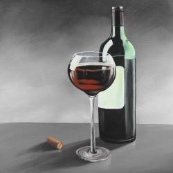 Bottle of burgundy