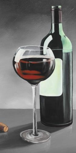 Bottle of burgundy