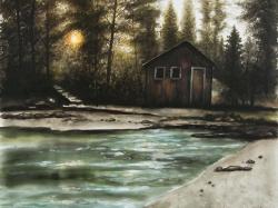 Cabin in the forest