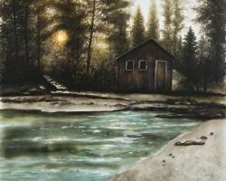Cabin in the forest