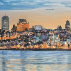 Skyline of quebec city