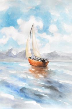 Paysage de voilier