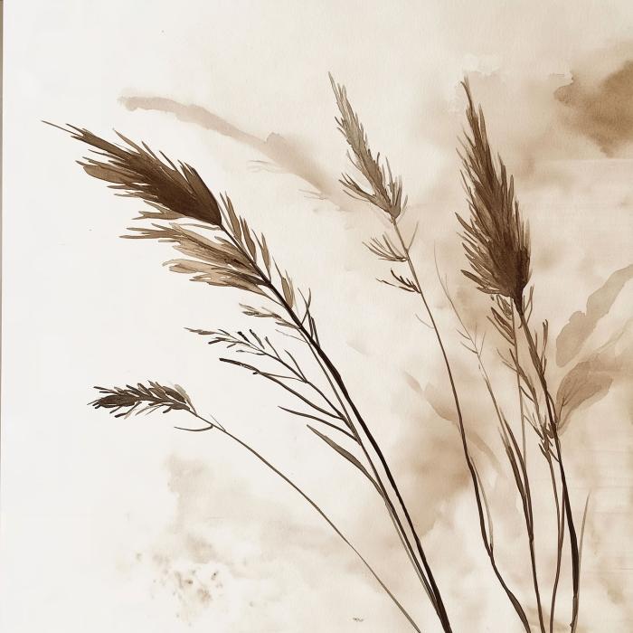 Ethereal grasses
