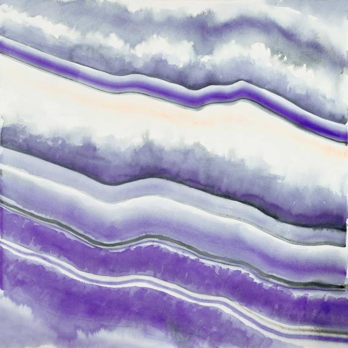 Purple geode
