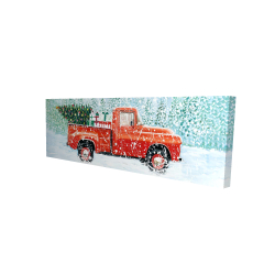 Christmas tree truck