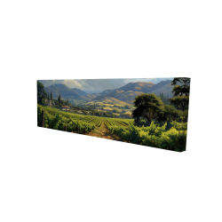Canvas 20 x 60 - 3D - Exotic farm