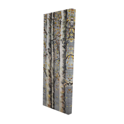 Blossoming birches