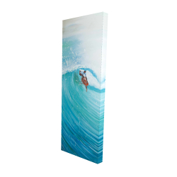 Surfer in the middle of the wave