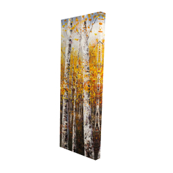 Canvas 16 x 48 - 3D - Birches by sunny day