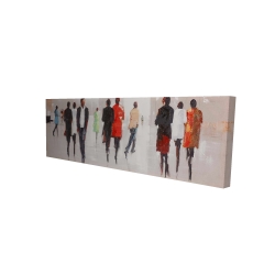  silhouettes in the street