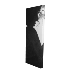 Canvas 16 x 48 - 3D - Chic woman with jewels