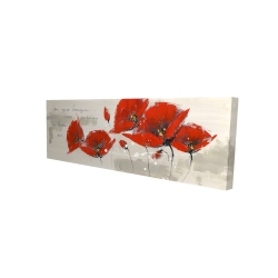 Red flowers with an handwritten typo