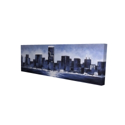 Marine blue city
