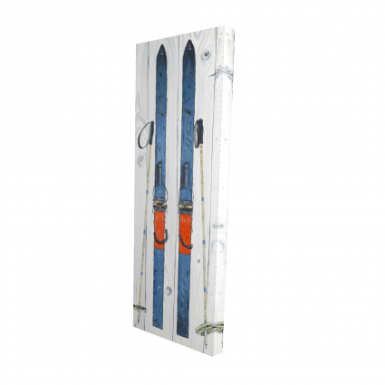 Ski blue vintage
