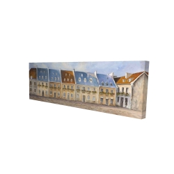 Toile 16 x 48 - 3D - Vieux québec