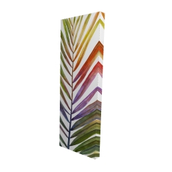 Watercolor tropical palm leave