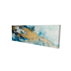 Marbre bleu et doré