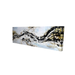 Abstract and texturized paint splash