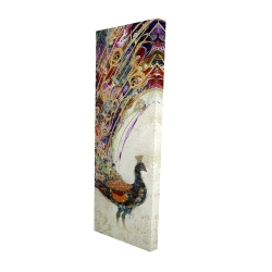 Peacock with gold feathers