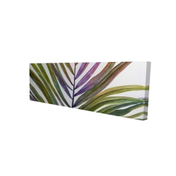 Watercolor tropical palm leave