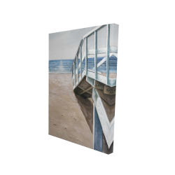 Soft seaside landscape