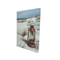 Lanterne sur la plage