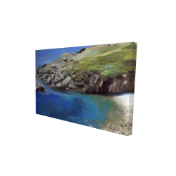 Canvas 24 x 36 - 3D - Spanish coast