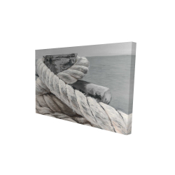 Twisted boat rope