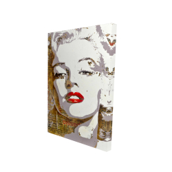 Marilyn monroe with typography