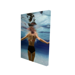Canvas 24 x 36 - 3D - Under the sea