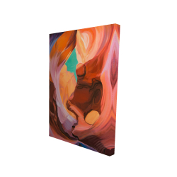 Inside view of antelope canyon