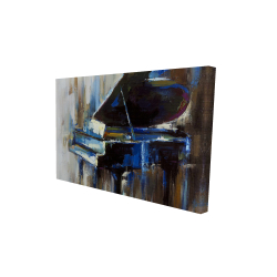 Abstract grand piano