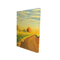 Canvas 24 x 36 - 3D - In the countryside