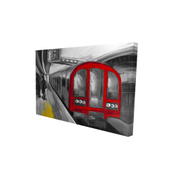 Attente du métro