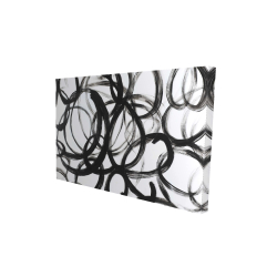 Abstract curly lines