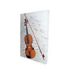 Violon sur partitions