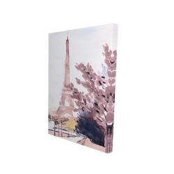 Paris & eiffel scene