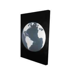Vue satellite de la terre