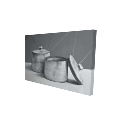 Old pot with lid