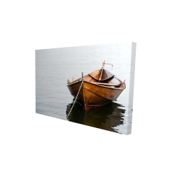 Rowboat on calm water