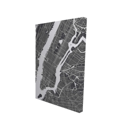 Plan de la ville de new-york