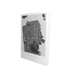 Plan graphique de san francisco
