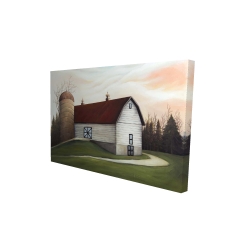 White barn